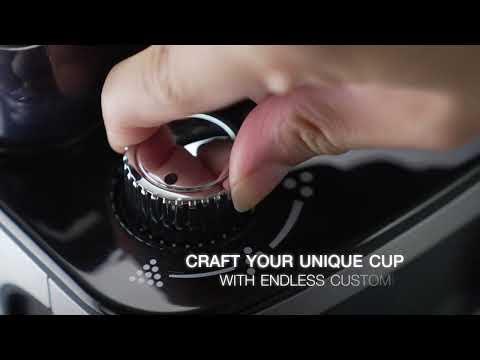 Cafetière Melitta® Aroma Fresh™ Plus 10 tasses | Filtre automatique, programmable | Moulin conique intégré | Noir (MGB003PULBK0)