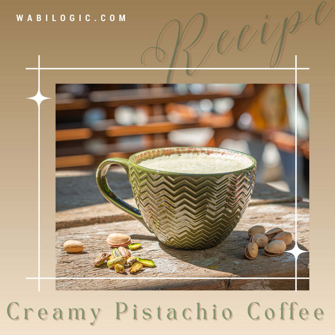 Wabi Coffee Recipes: Creamy Pistachio Coffee
