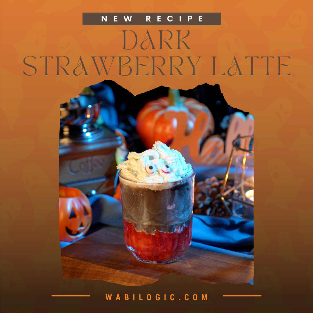 Wabi Coffee Recipes: Dark Strawberry Latte