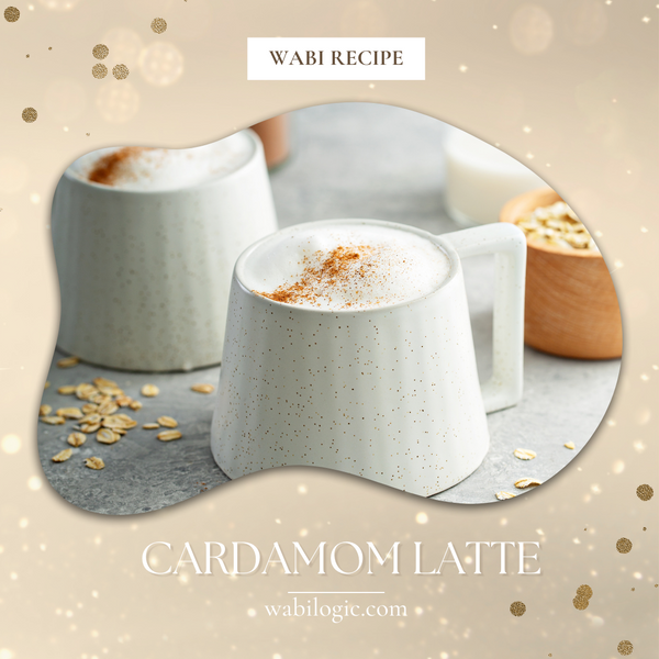 Wabi Coffee Recipes: Cardamom Latte - Wabilogic