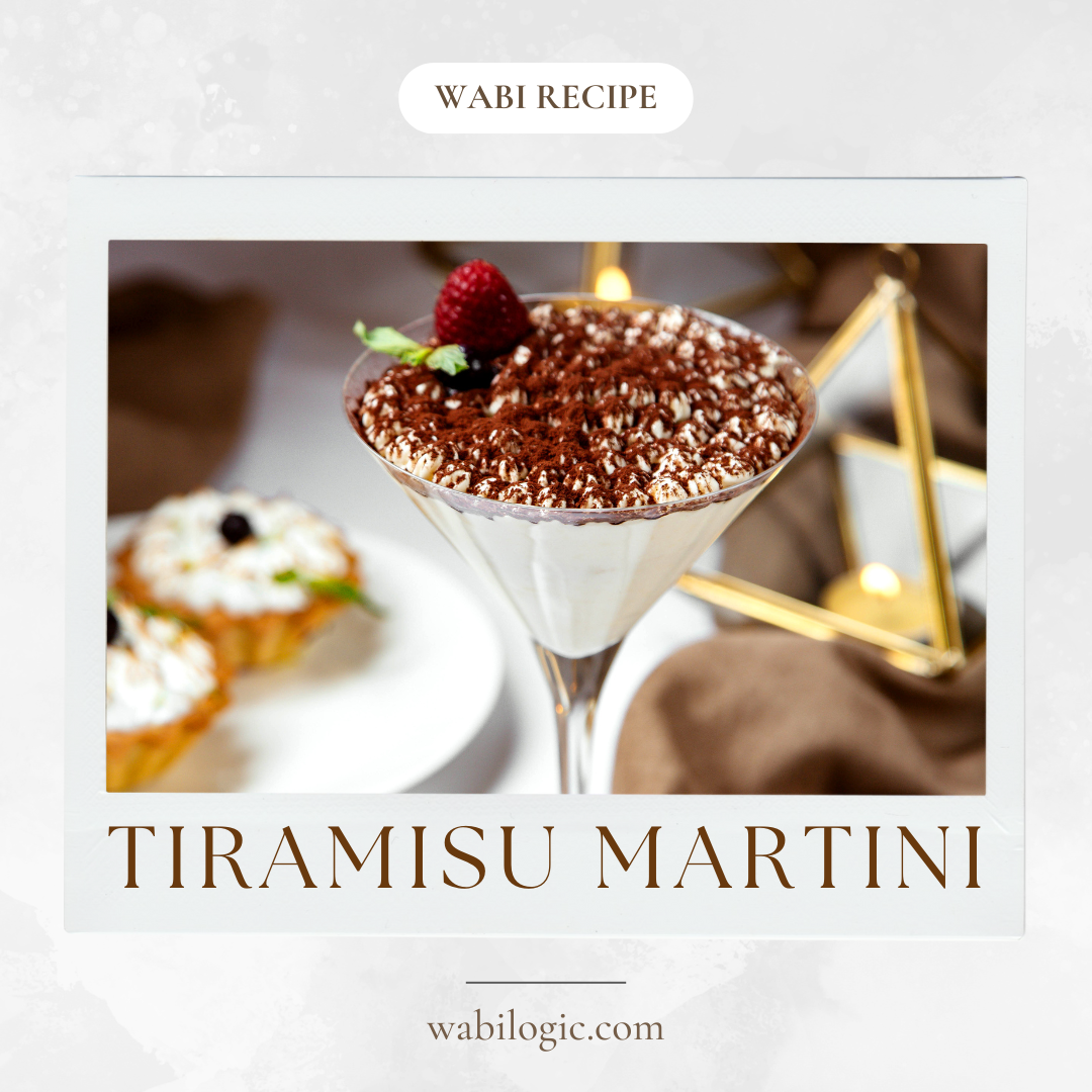 Wabi Coffee Recipe: Tiramisu Martini