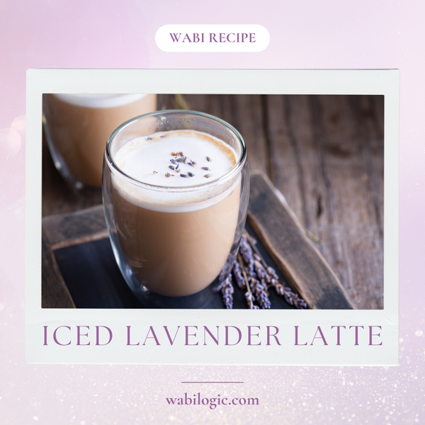Wabi Coffee Recipe: Iced Lavender Latte - Wabilogic