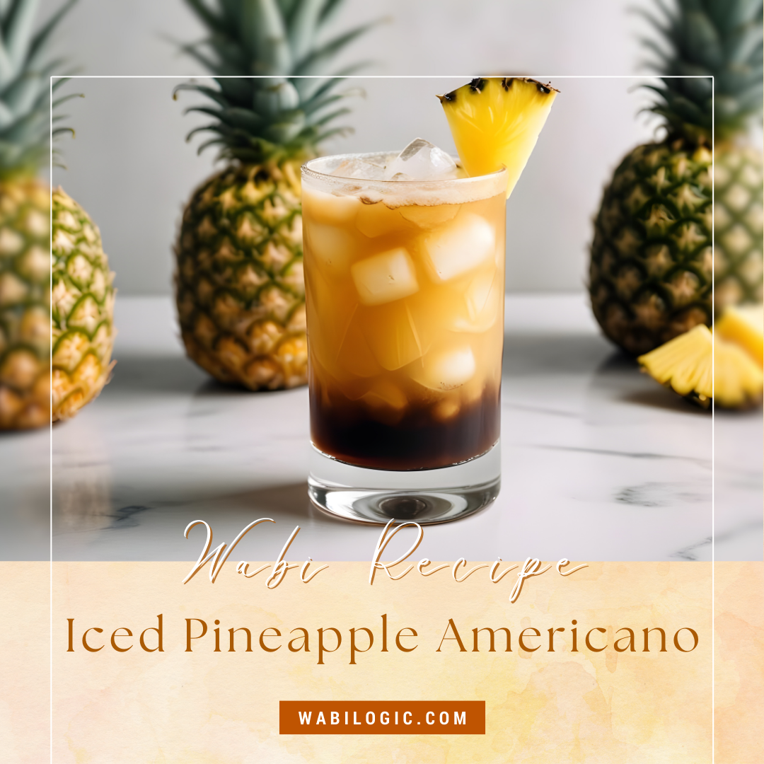 Wabi Coffee Recipes: Iced Pineapple Americano
