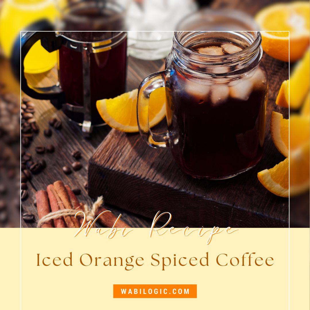 Recette de café Wabi : café glacé épicé à l'orange - Wabilogic
