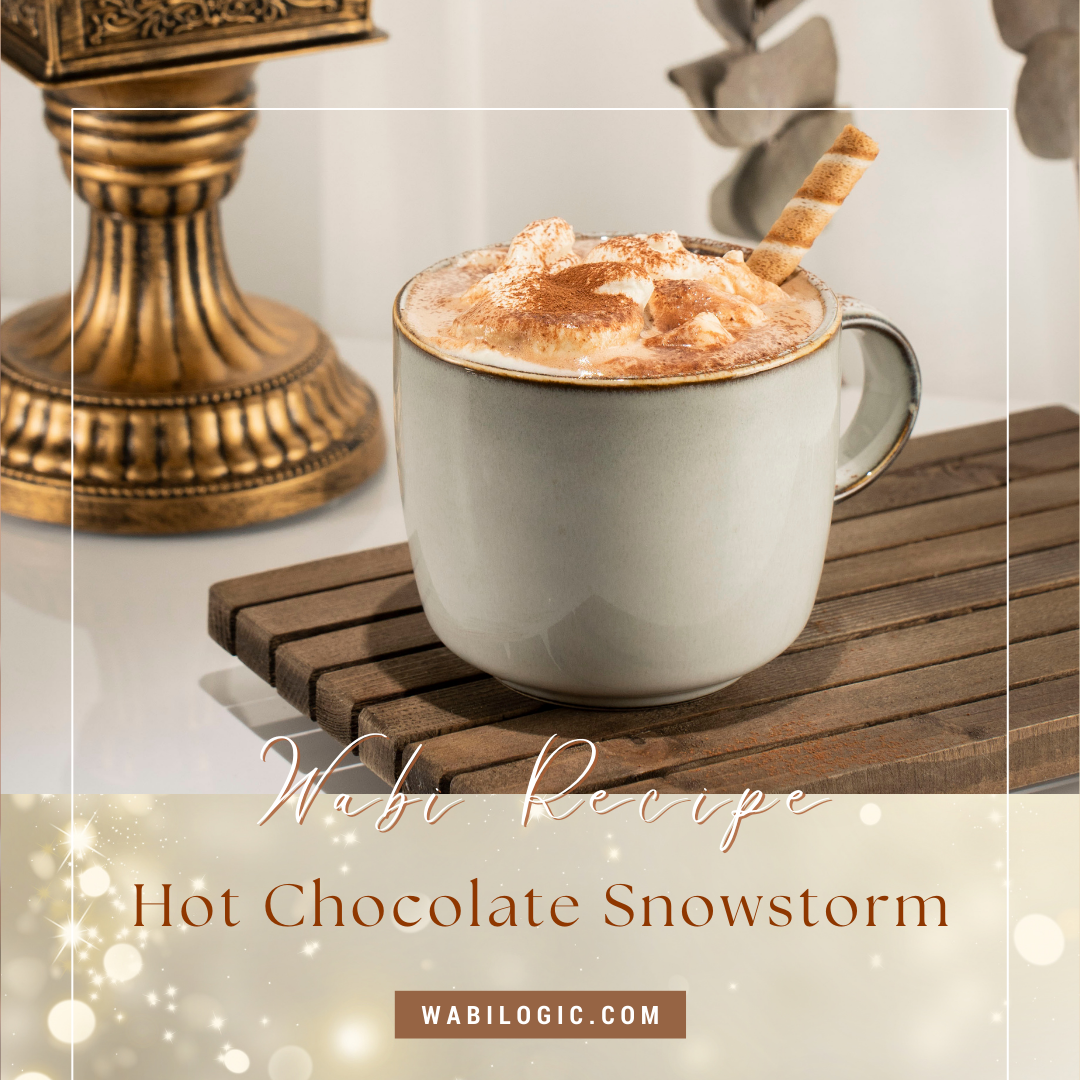 Wabi Coffee Recipes: Hot Chocolate Snowstorm