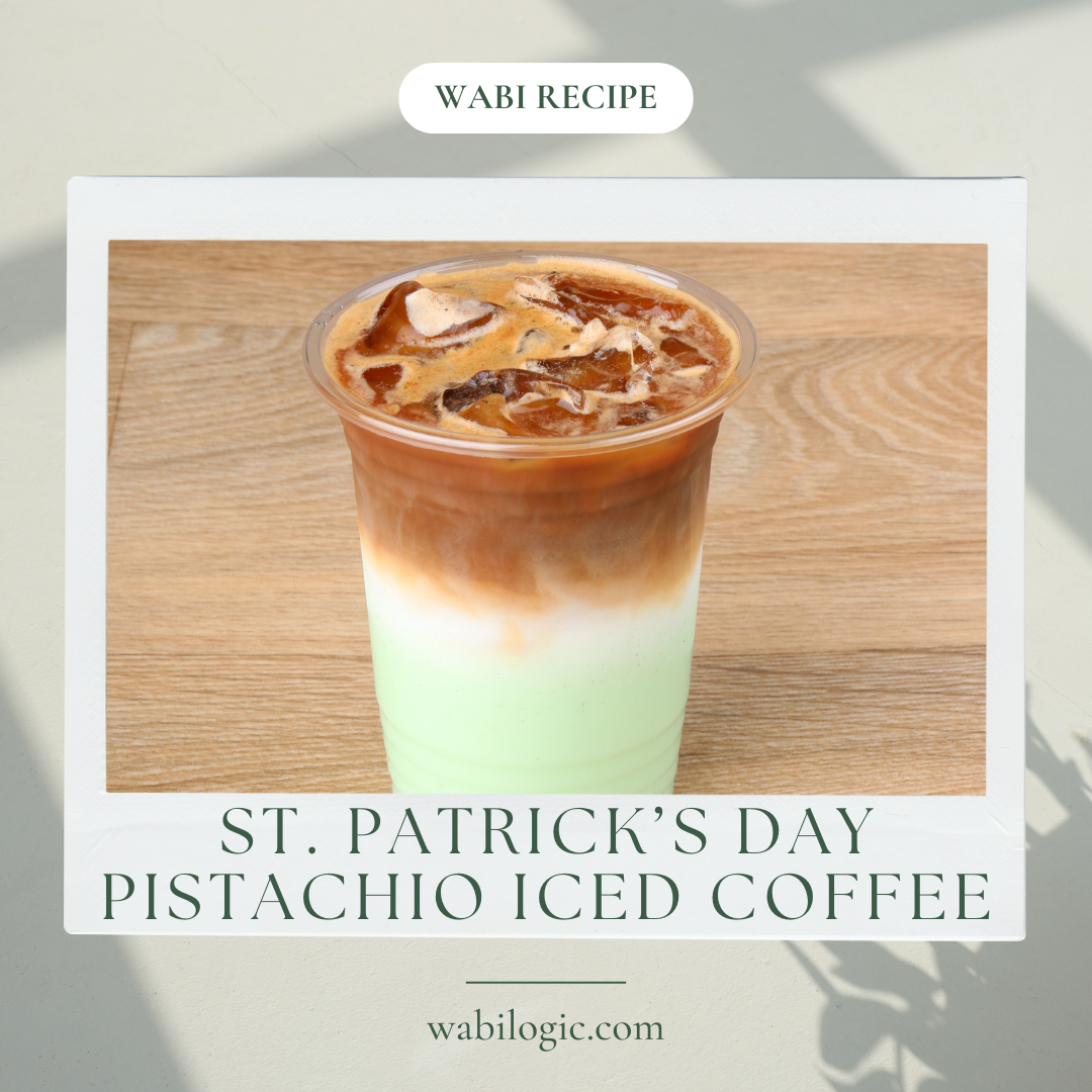 Wabi Coffee Recipe: St. Patrick’s Day Pistachio Iced Coffee