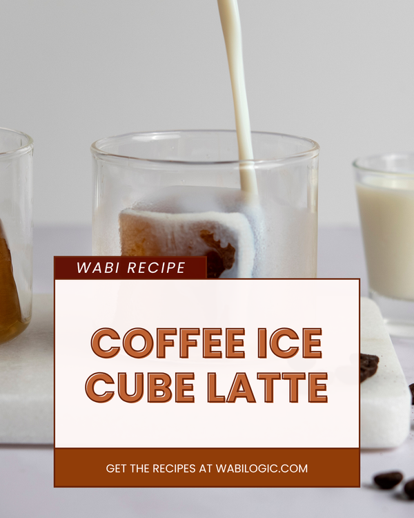 Wabi Coffee Recipes: Coffee Ice Cube Latte