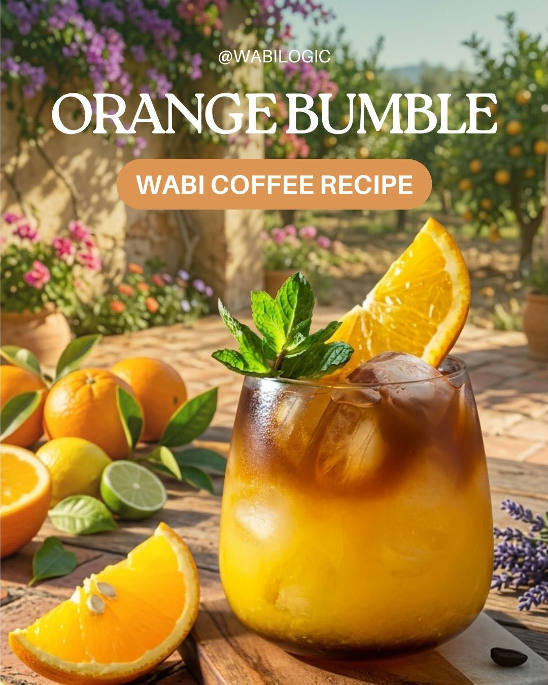 Wabi Coffee Recipes: Orange Bumble