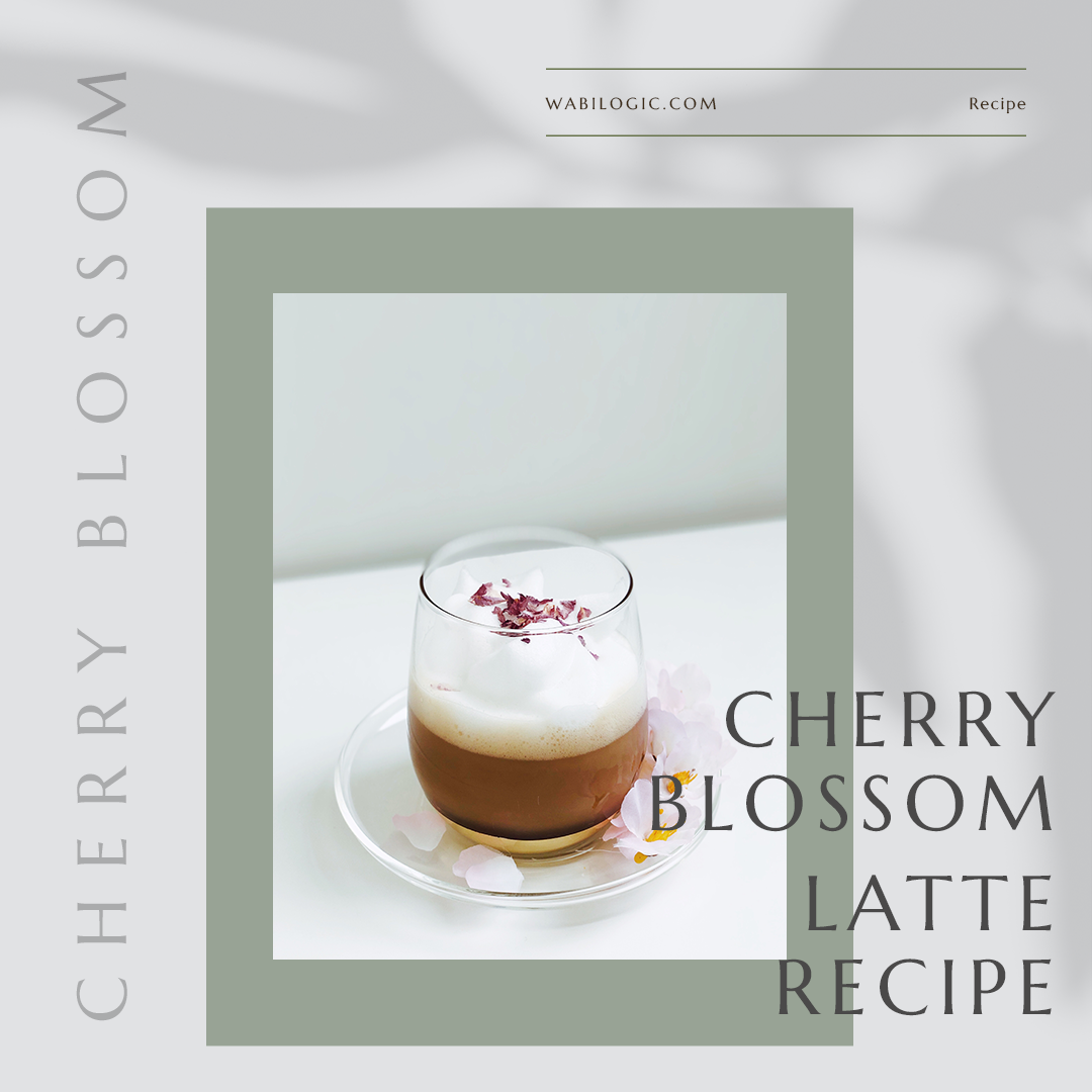 Wabi Coffee Recipes: Cherry Blossom Latte