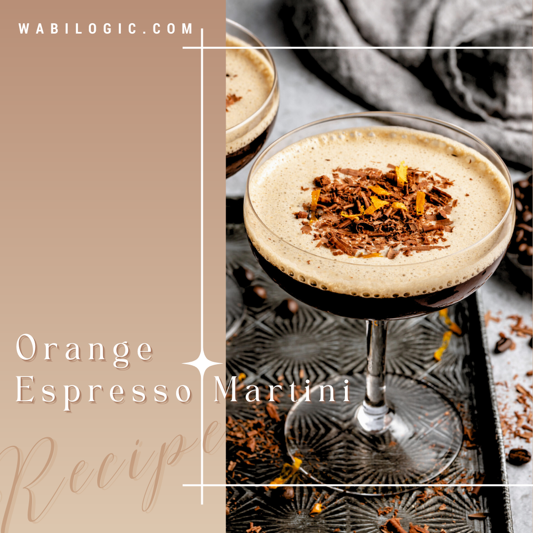 Wabi Coffee Recipe: Orange Espresso Martini | Wabilogic