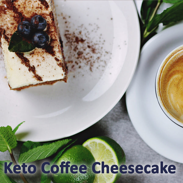 Recette de cheesecake au café cétogène - Wabilogic