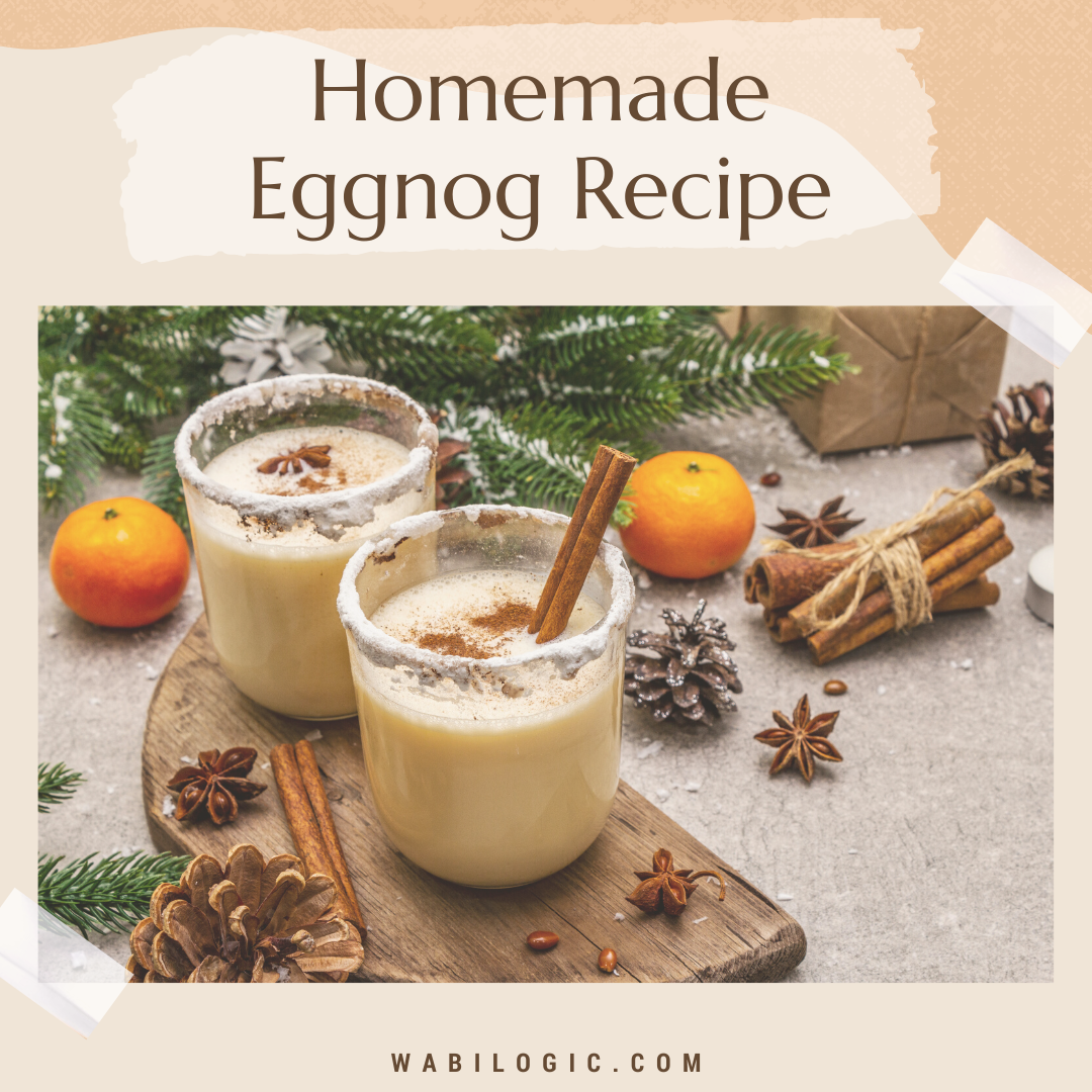 Wabi Coffee Recipes: Eggnog