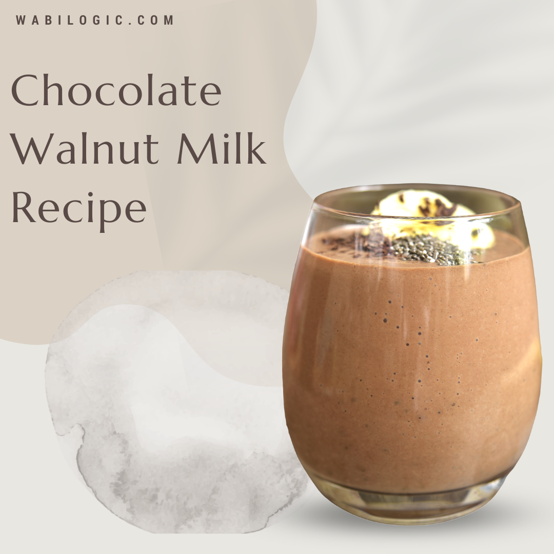 Wabi Coffee Recipes: Chocolate Walnut Milk