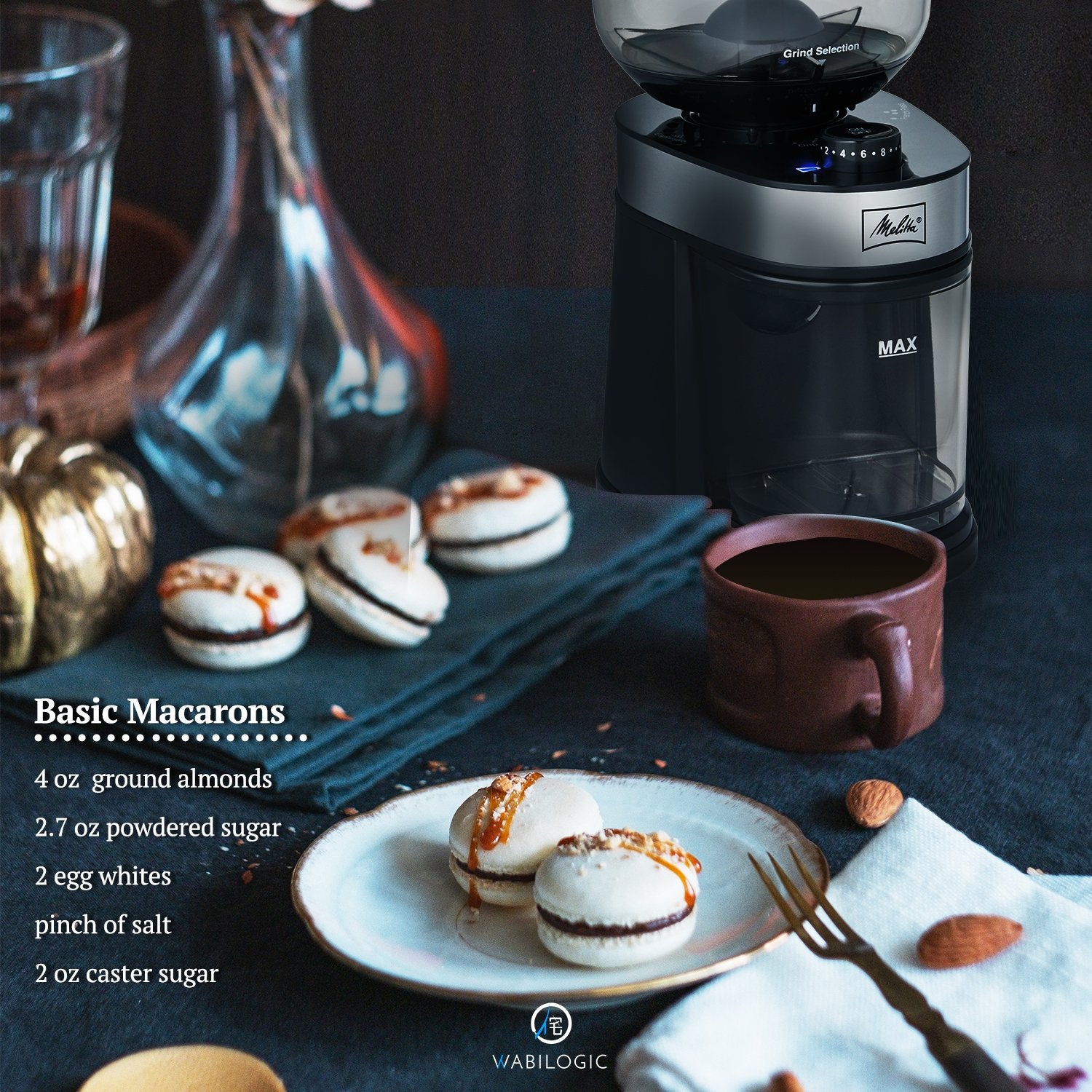 Wabi Coffee Recipe: Basic Macarons | Wabilogic