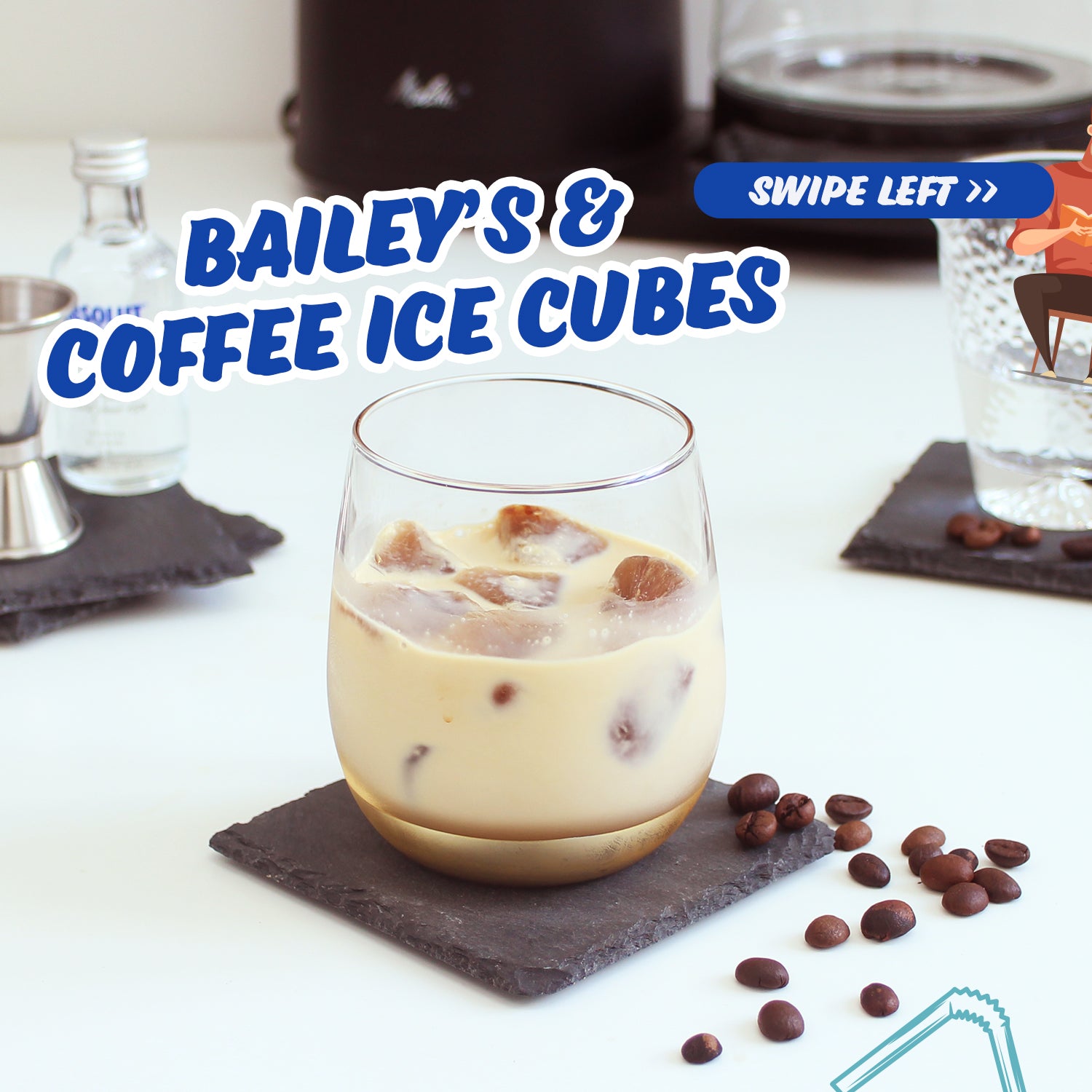 baileys coffee ice cubes wabilogic wabi news wabi recipes 