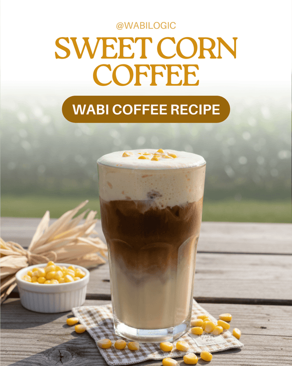 Wabi Coffee Recipes: Sweet Corn Coffee - Wabilogic