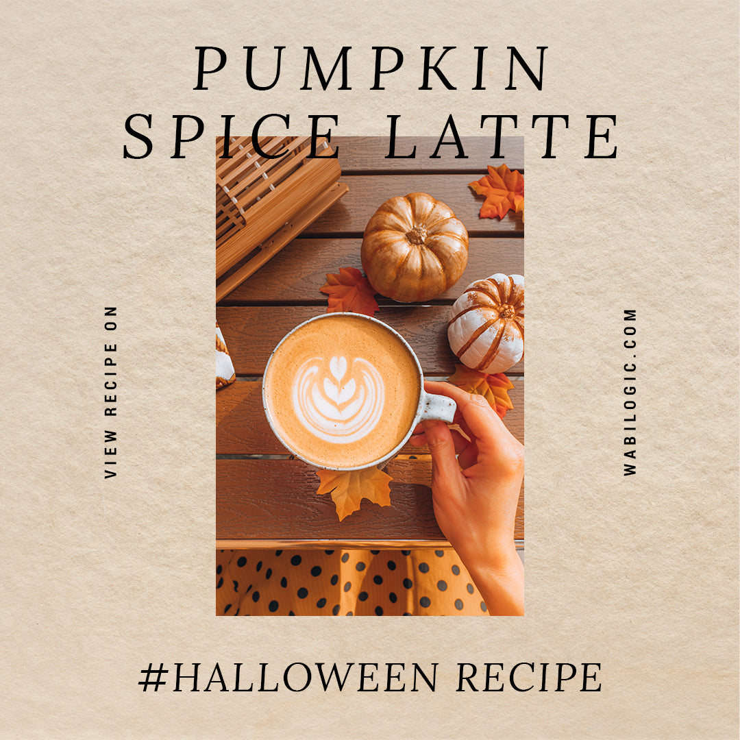 Pumkin spice latte Wabilogic pour over coffee machine  Wabi news Wabi recipes