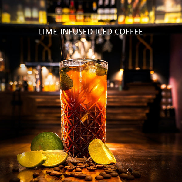 Wabi Coffee Recipes: Lime-Infused Iced Coffee - Wabilogic