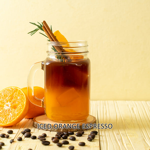 Recette de café Wabi : Espresso glacé à l'orange | Wabilogic