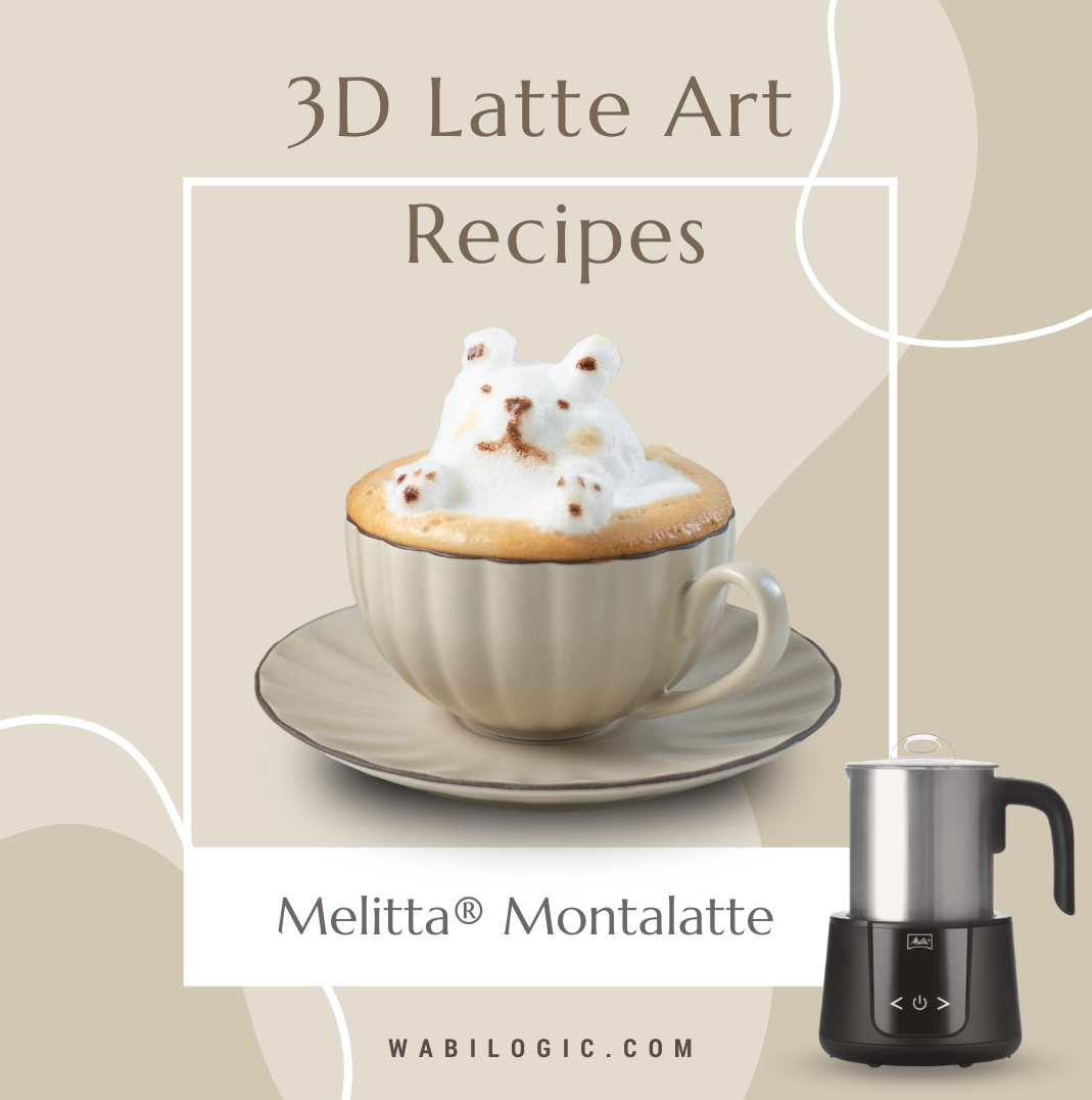 Wabi Coffee Recipe: 3D Latte Art | Wabilogic