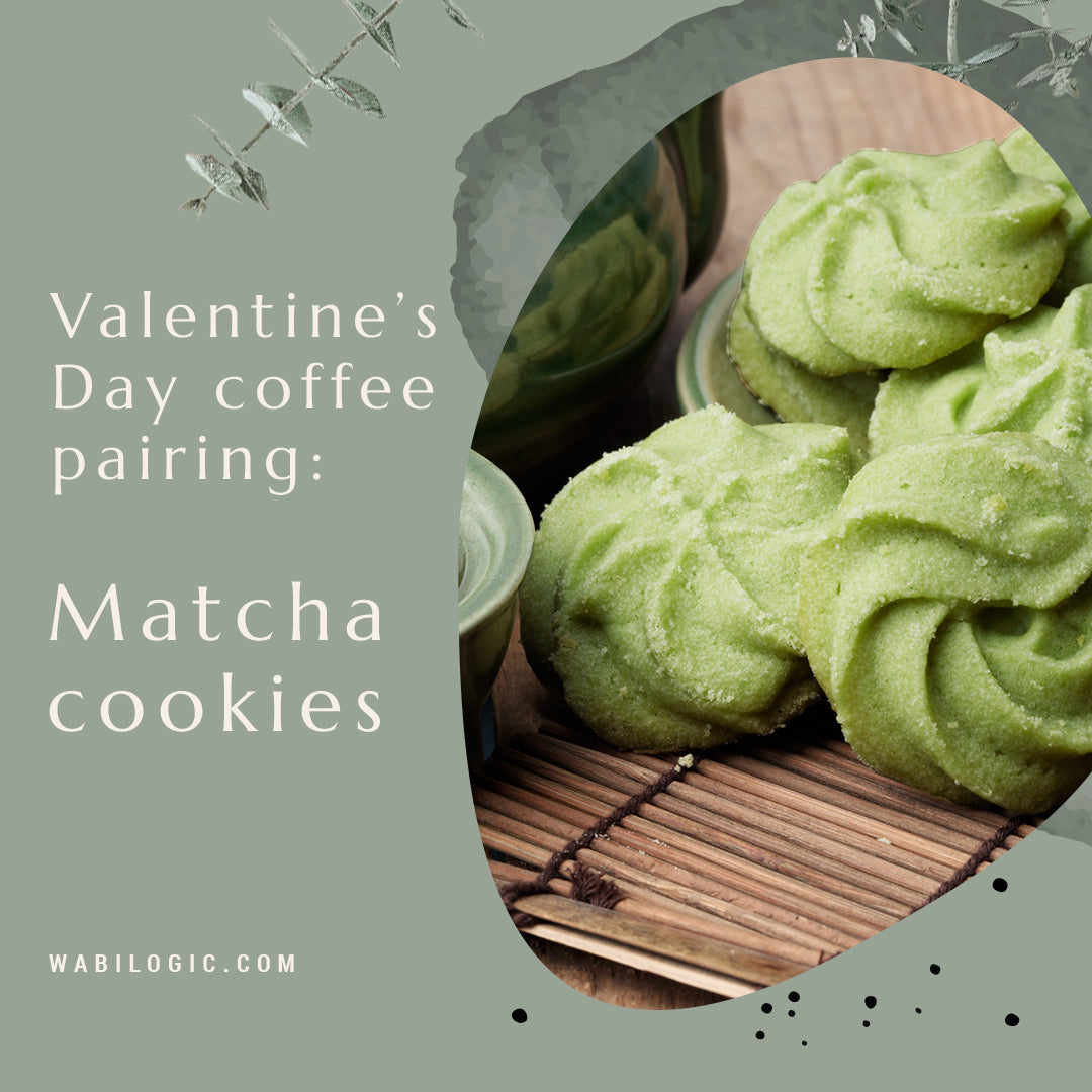 Valentine’s Day Coffee Pairing Recipe: Matcha Cookies