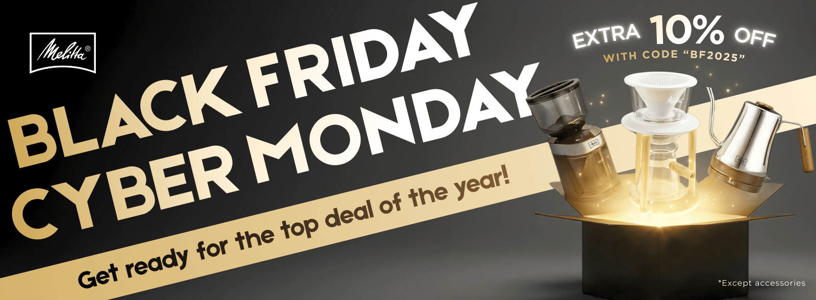 ⚡️Melitta® Black Friday - Up To 60% Off + Extra 10% on First-Class Makers