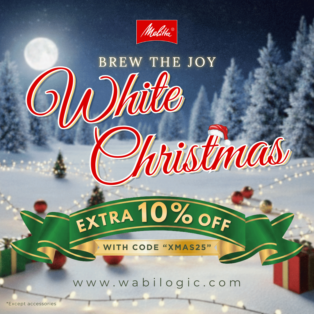 Brew Joy This Christmas: Melitta® White Coffee Makers 60% Off + Extra 10%. Free Shipping.