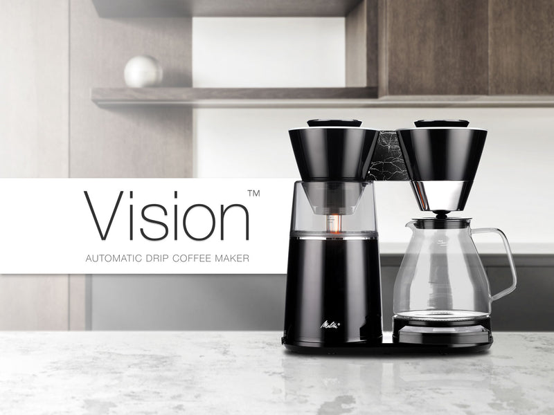 Melitta® Vision™ Marble Black 12cup Luxe Automatic Drip Coffee Maker