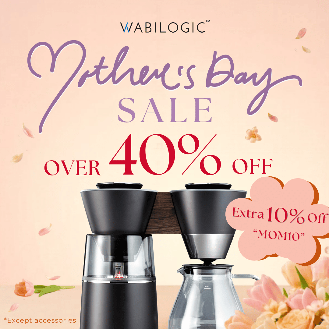 Mom’s Perfect Brew Starts Here - 40% Off & Free Shipping on Wabiilogic Coffee Makers.