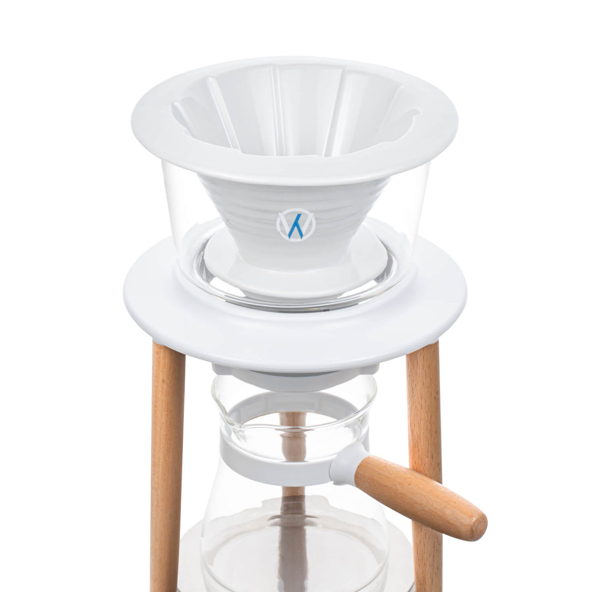 Machine à café connectée Melitta® SENZ V™ | Bluetooth | Application Wabilogic | Blanc (MSP001WULWH0)