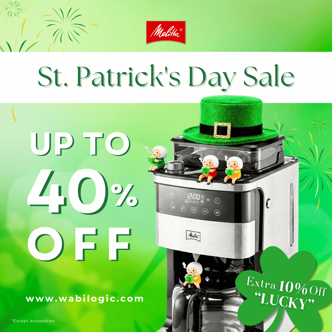 St Patrick's Day Sale: Up to 40% Off Melitta®, Extra 10% with Code LUCKY