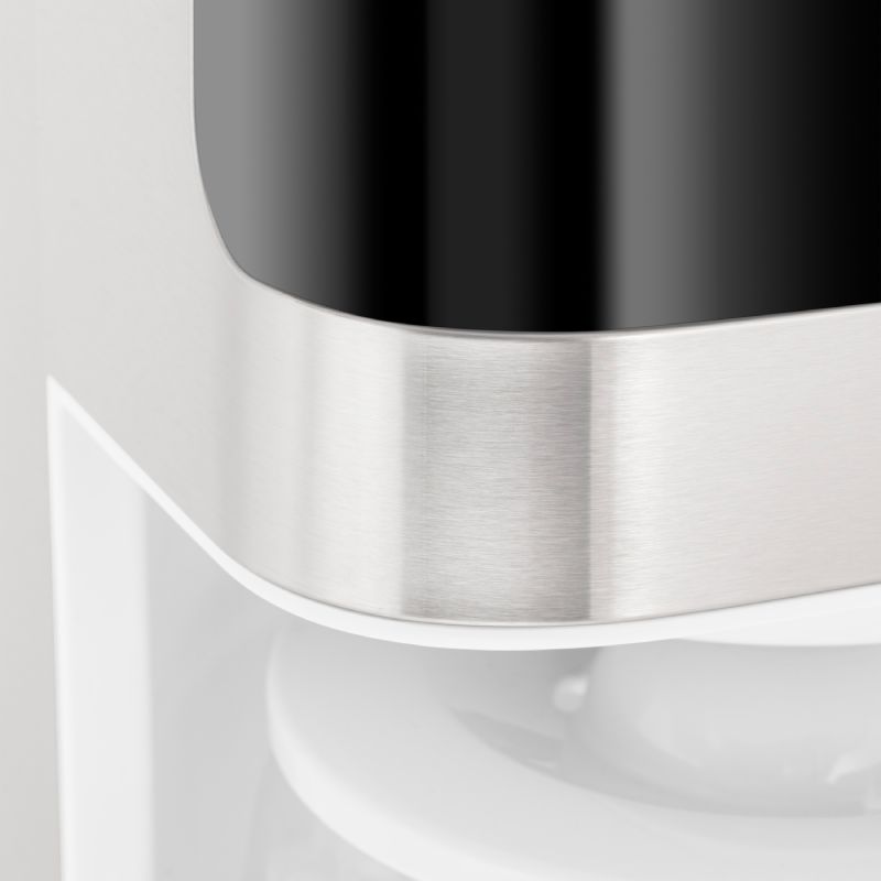 Melitta® Aroma Tocco™ 10-Cup Compact White Coffee Maker w/ Glass Carafe | Touch Control | White