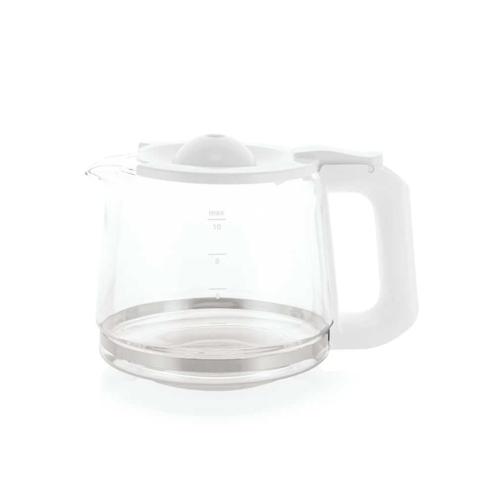 Carafe en verre blanche (pour cafetière Melitta® Aroma Tocco™ blanche) (MCM009GCAWH0)