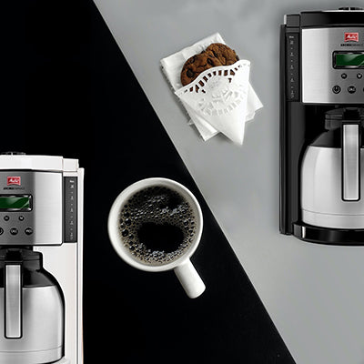 Wabilogic Melitta Aroma Enhance Drip Free Pouring black thermal white thermal keep coffee hot coffee maker