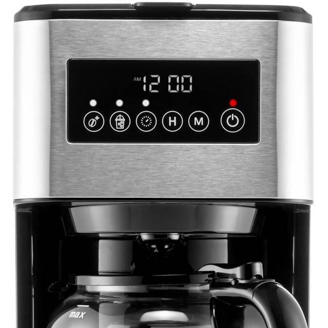 Kenmore Aroma Control Programmable 12-Cup Coffee Maker - Black/Stainless