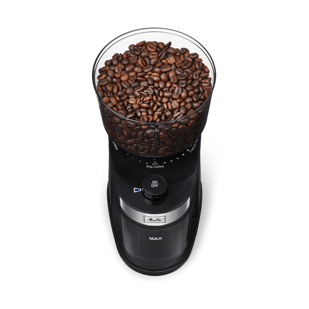 Melitta Molino Coffee Bean Flat Burr Grinder - Wabilogic grinding setting